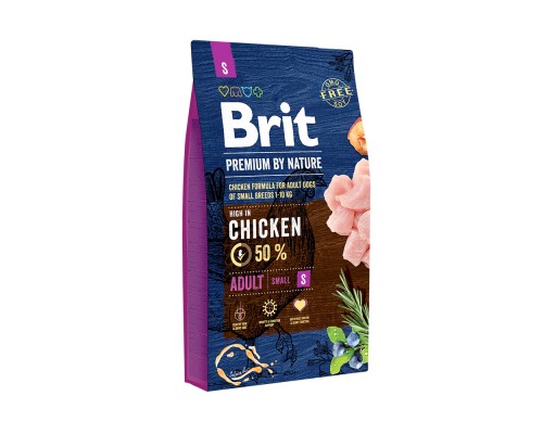 Сухий корм для собак Brit Premium Dog Adult S 8 кг (8595602526307)