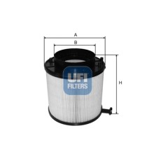 Повітряний фільтр для автомобіля UFI 27.692.00