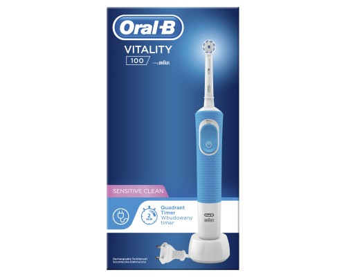 Електрична зубна щітка Oral-B Vitality D100.413.1 PRO Sens Clean Blue