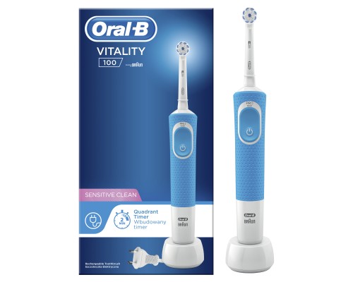 Електрична зубна щітка Oral-B Vitality D100.413.1 PRO Sens Clean Blue