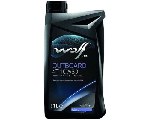 Моторна олива Wolf OUTBOARD 4T 10W30 1л (8302305)