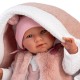 Лялька Llorens Mimi Lloron Capazo Rosa, 40 см (74012)