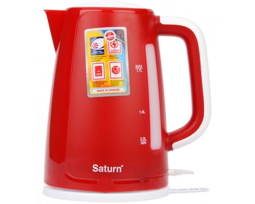 Електрочайник Saturn ST-EK8435U Red