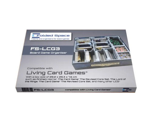 Органайзер для настільних ігор Lord of Boards Living Card Games 3, box size of 25.4 x 29.2 x 7.6 cm (FS-LCG3) Органайзер для настільних ігор Lord of Boards Living Card Games 3, box size of 25.4 x 29.2 x 7.6 cm (FS-LCG3)