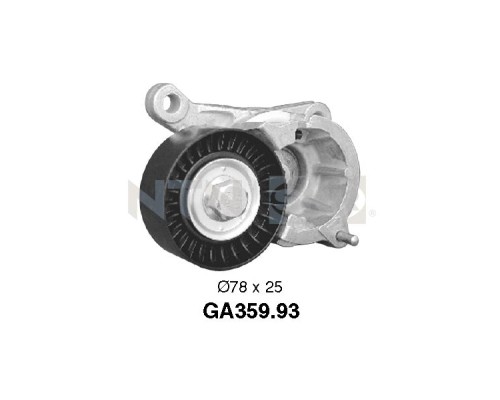 Натягувач ременя з роликом SNR GA359.93
