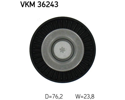 Ролик натягувача ременя SKF VKM 36243
