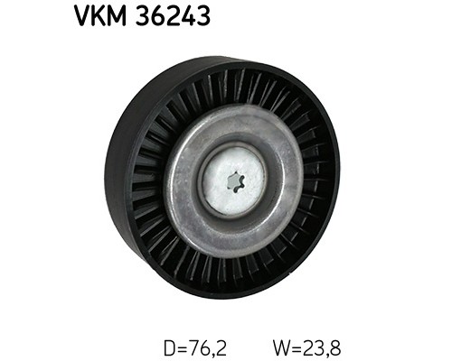 Ролик натягувача ременя SKF VKM 36243
