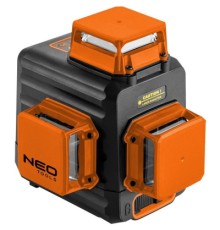 Лазерний нівелір Neo Tools 3D 20м, 0.03 мм/м, IP54, кейс (75-109)