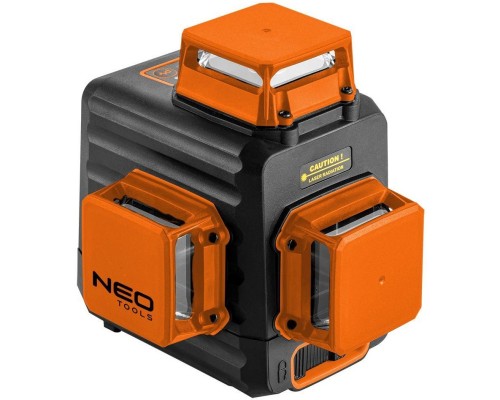 Лазерний нівелір Neo Tools 3D 20м, 0.03 мм/м, IP54, кейс (75-109)
