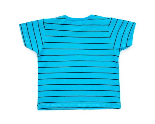 Футболка дитяча Breeze у смужку (791-80-blue)