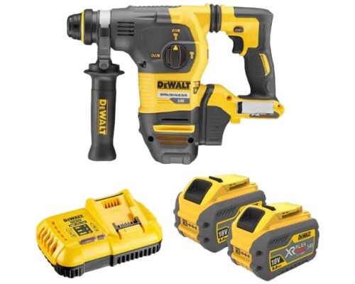 Перфоратор DeWALT безщітковий, SDS PLUS, 18 В, 1.4 Дж, 2 реж. кейс TSTAK (без АКБ та ЗП) (DCH333X2)
