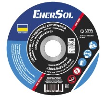 Круг відрізний Enersol метал + нержавіюча сталь, 230х2.5х22.23 (EWCA-230-25)