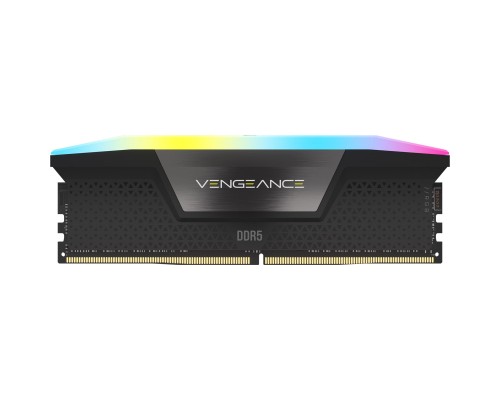 Модуль пам'яті для комп'ютера DDR5 32GB (2x16GB) 5600 MHz Vengeance RGB Corsair (CMH32GX5M2B5600C36K)