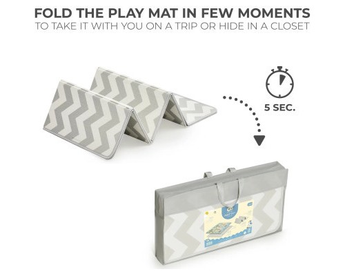 Дитячий килимок Kinderkraft двосторонній Matty 2 (5902533923212)