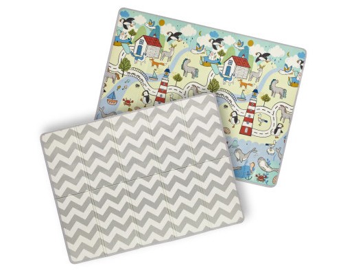 Дитячий килимок Kinderkraft двосторонній Matty 2 (5902533923212)