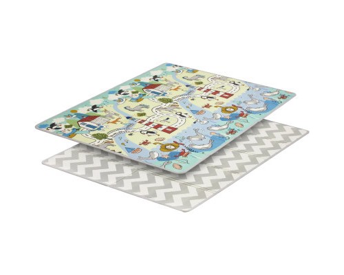 Дитячий килимок Kinderkraft двосторонній Matty 2 (5902533923212)