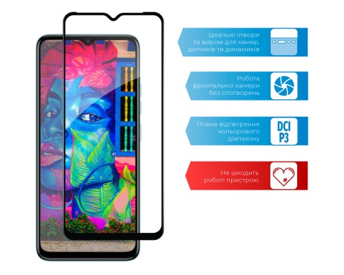 Скло захисне ACCLAB Full Glue Tecno Spark Go 2023 (1283126564819)