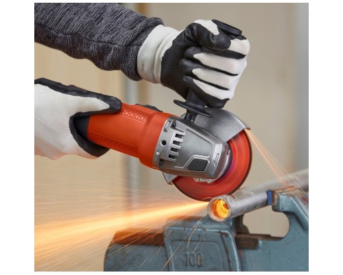 Шліфувальна машина Black&Decker 800 Вт, 12000 об/хв, d=125 мм (BEG120)