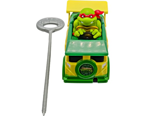 Ігровий набір Funrise TMNT Черепашки-ніндзя класичні Гонщик з лаунчером Рафаель (71020)
