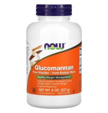 Трави Now Foods Глюкоманнан, Glucomannan, 227 г (NOW-06513)