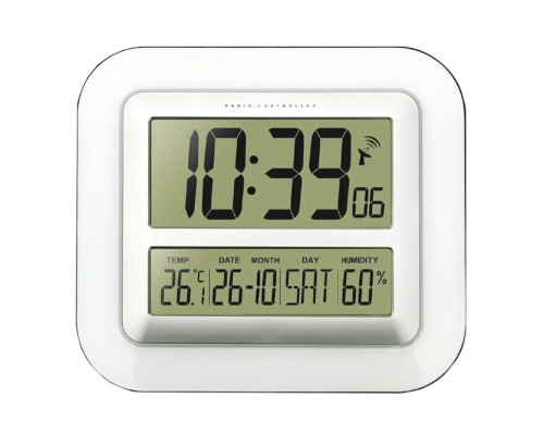 Настільний годинник Technoline Silver (WS8006) (DAS301789)