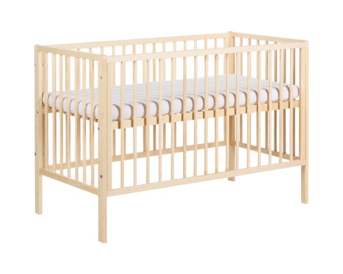 Ліжечко Klups Frank 120 х 60 см Сосна (FRANK1)