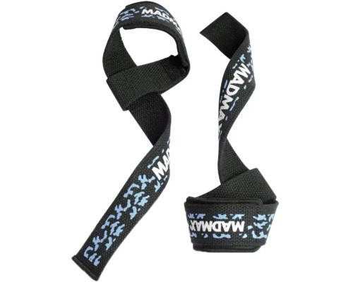Кистьові лямки MadMax Camo Power Wrist Straps Camo/Light Blue (MFA-275-BLU-U)