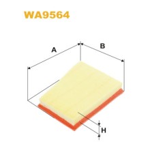 Повітряний фільтр для автомобіля Wixfiltron WA9564