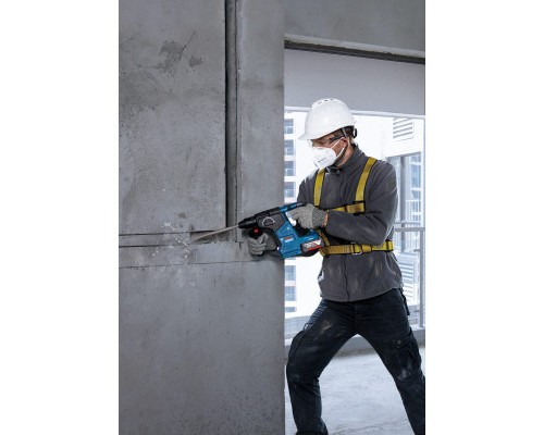 Перфоратор Bosch GBH 187-LI Professional 2*18 В 5 Аг, SDS-Plus, 2.4 Дж, 980 об/х (0.611.923.021)