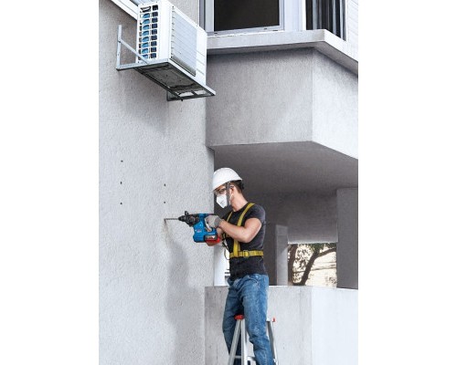 Перфоратор Bosch GBH 187-LI Professional 2*18 В 5 Аг, SDS-Plus, 2.4 Дж, 980 об/х (0.611.923.021)