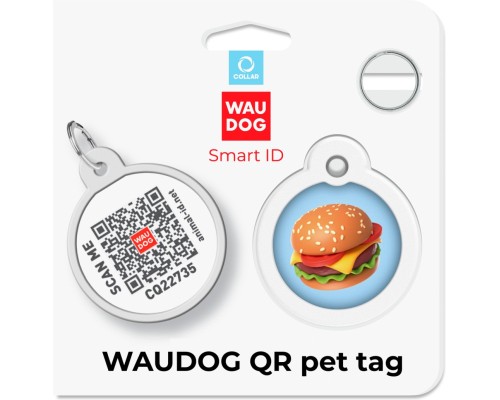 Адресник для тварин WAUDOG Smart ID з QR паспортом 