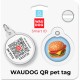 Адресник для тварин WAUDOG Smart ID з QR паспортом 