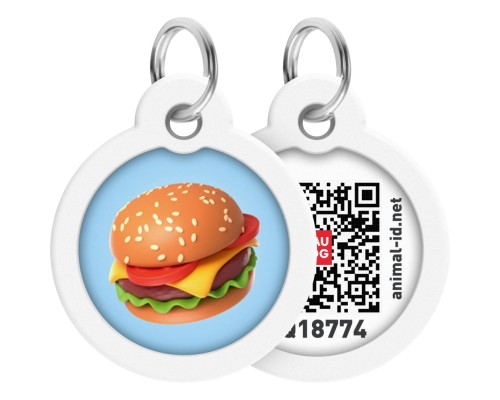 Адресник для тварин WAUDOG Smart ID з QR паспортом 