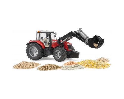 Спецтехніка Bruder Massey Ferguson 7624 з переднім навантажувачем 1:16 (03047)
