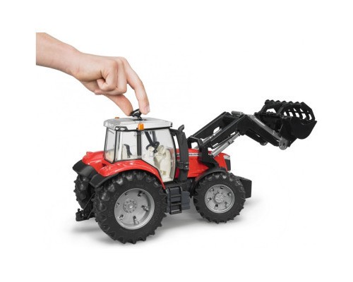 Спецтехніка Bruder Massey Ferguson 7624 з переднім навантажувачем 1:16 (03047)