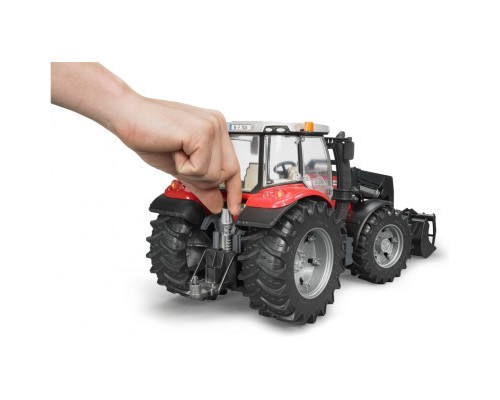 Спецтехніка Bruder Massey Ferguson 7624 з переднім навантажувачем 1:16 (03047)