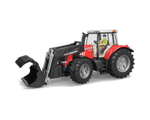Спецтехніка Bruder Massey Ferguson 7624 з переднім навантажувачем 1:16 (03047)