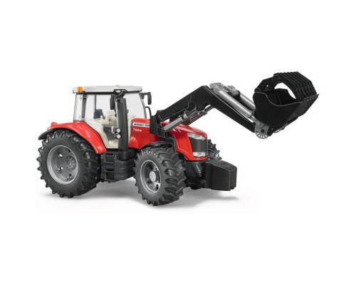 Спецтехніка Bruder Massey Ferguson 7624 з переднім навантажувачем 1:16 (03047)
