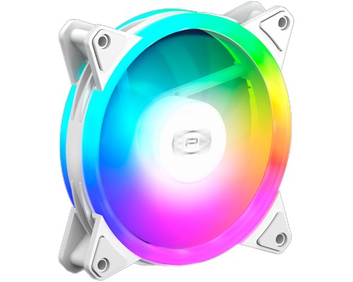 Кулер до корпусу PcCooler F3 T120 ARGB White