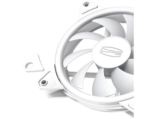 Кулер до корпусу PcCooler F3 T120 ARGB White