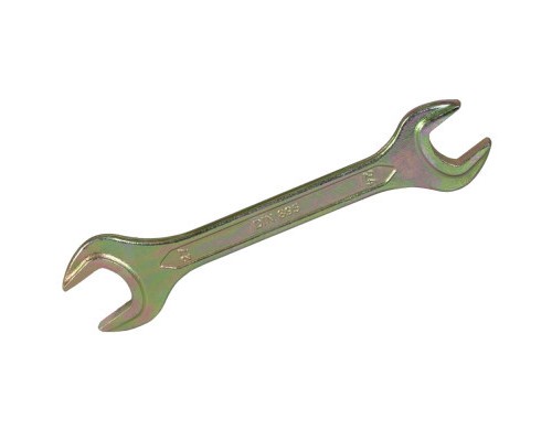 Ключ Sigma ріжковий 24x27мм жовтий цинк (6025271)