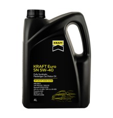 Моторна олива KRAFT Euro SN 5W-40, 4л (708437)