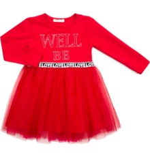 Плаття дитяче Breeze з фатиновою спідницею (14000-134G-red)