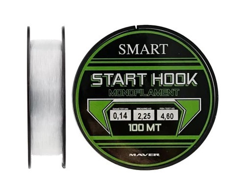 Волосінь Smart Start Hook 100m 0.12mm 1.4kg (1300.37.56)