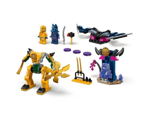 Конструктор LEGO NINJAGO Бойовий робот Аріна 104 деталей (71804)