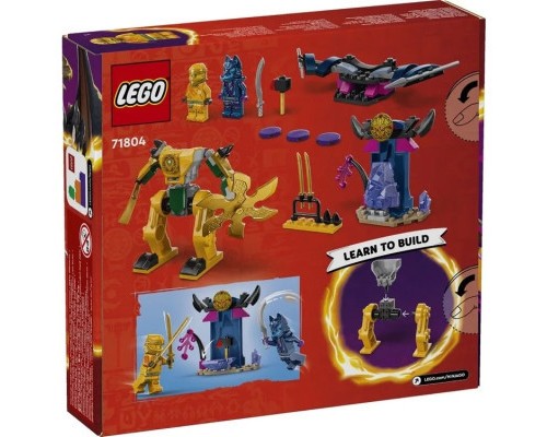Конструктор LEGO NINJAGO Бойовий робот Аріна 104 деталей (71804)