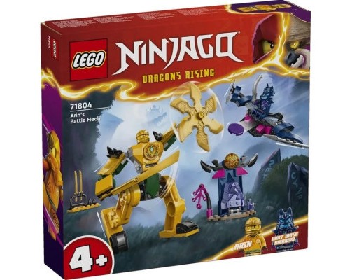 Конструктор LEGO NINJAGO Бойовий робот Аріна 104 деталей (71804)