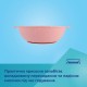 Тарілка дитяча Canpol babies DOTS силіконова на присосці з секціями, сіра (51/403_grey)