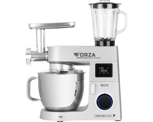 Кухонний комбайн ECG FORZA 7800 Ultimo Argento