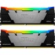 Модуль пам'яті для комп'ютера DDR4 32GB (2x16GB) 3200 MHz RenegadeRGB Kingston Fury (ex.HyperX) (KF432C16RB12AK2/32)